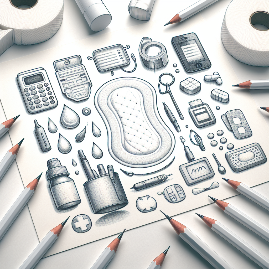 Pastelková ilustrace znázorňující téma: Diabetická péče