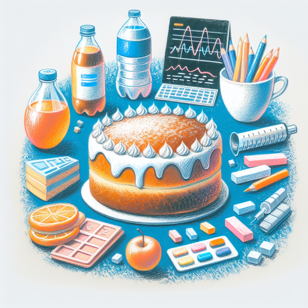 Pastelková ilustrace znázorňující téma: Zdravá výživa