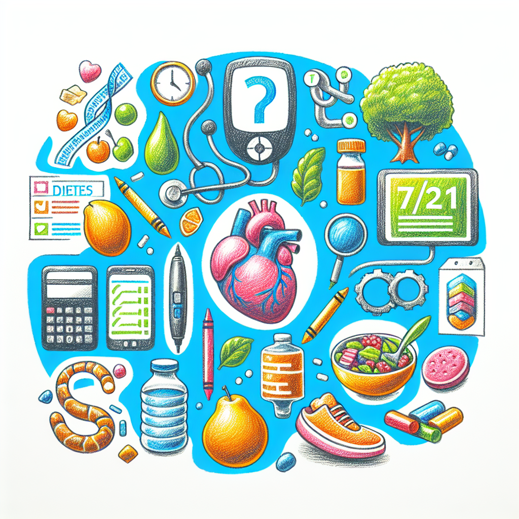 Pastelková ilustrace znázorňující téma: Cukrovka