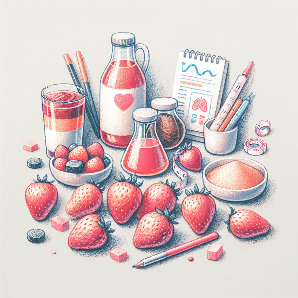 Pastelková ilustrace znázorňující téma: Zdravé recepty