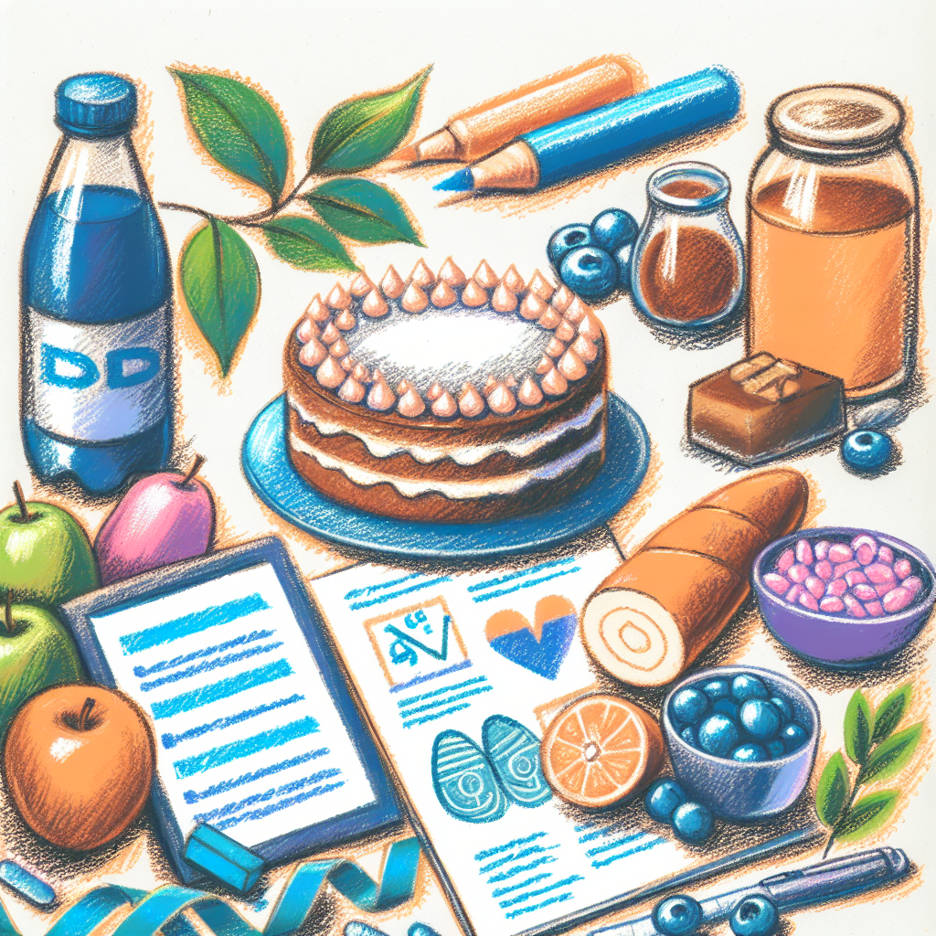 Pastelková ilustrace znázorňující téma: Zdravá strava