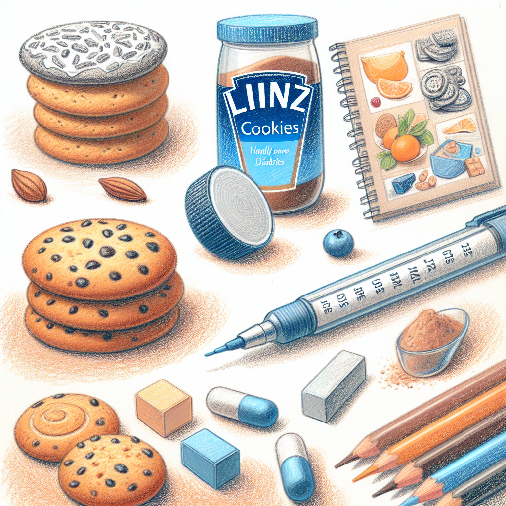 Pastelková ilustrace znázorňující téma: Cukrovinky
