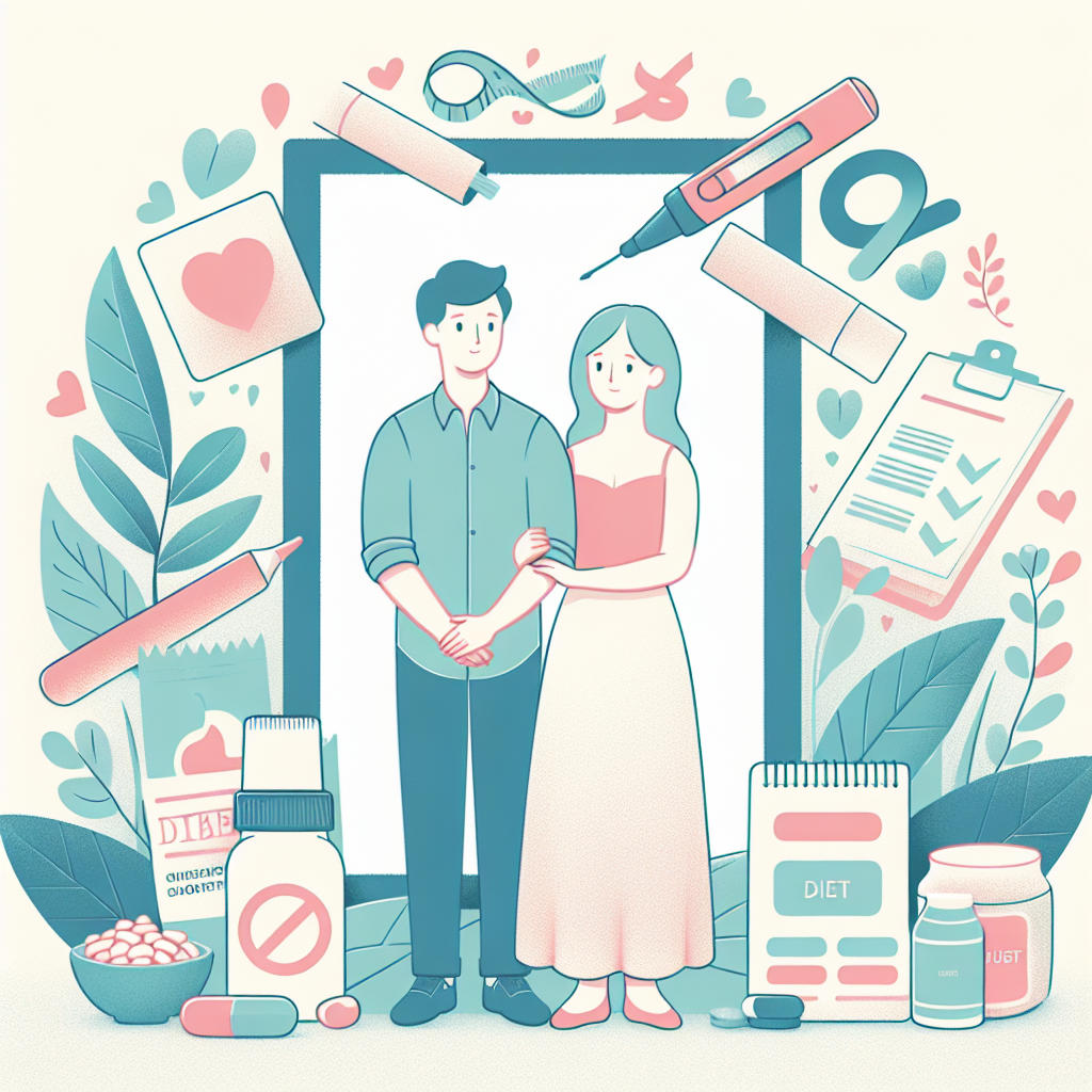 Pastelková ilustrace znázorňující téma: Diabetes