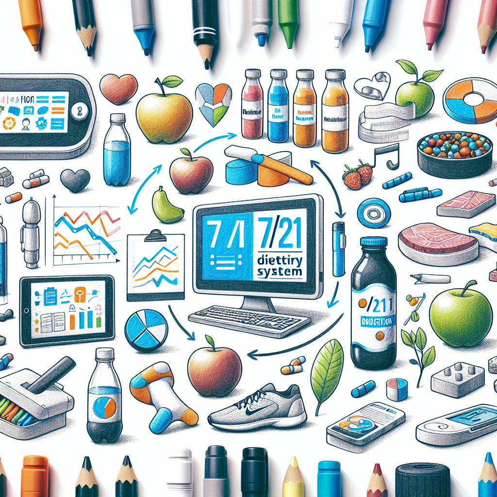 Pastelková ilustrace znázorňující téma: Zdraví a výživa
