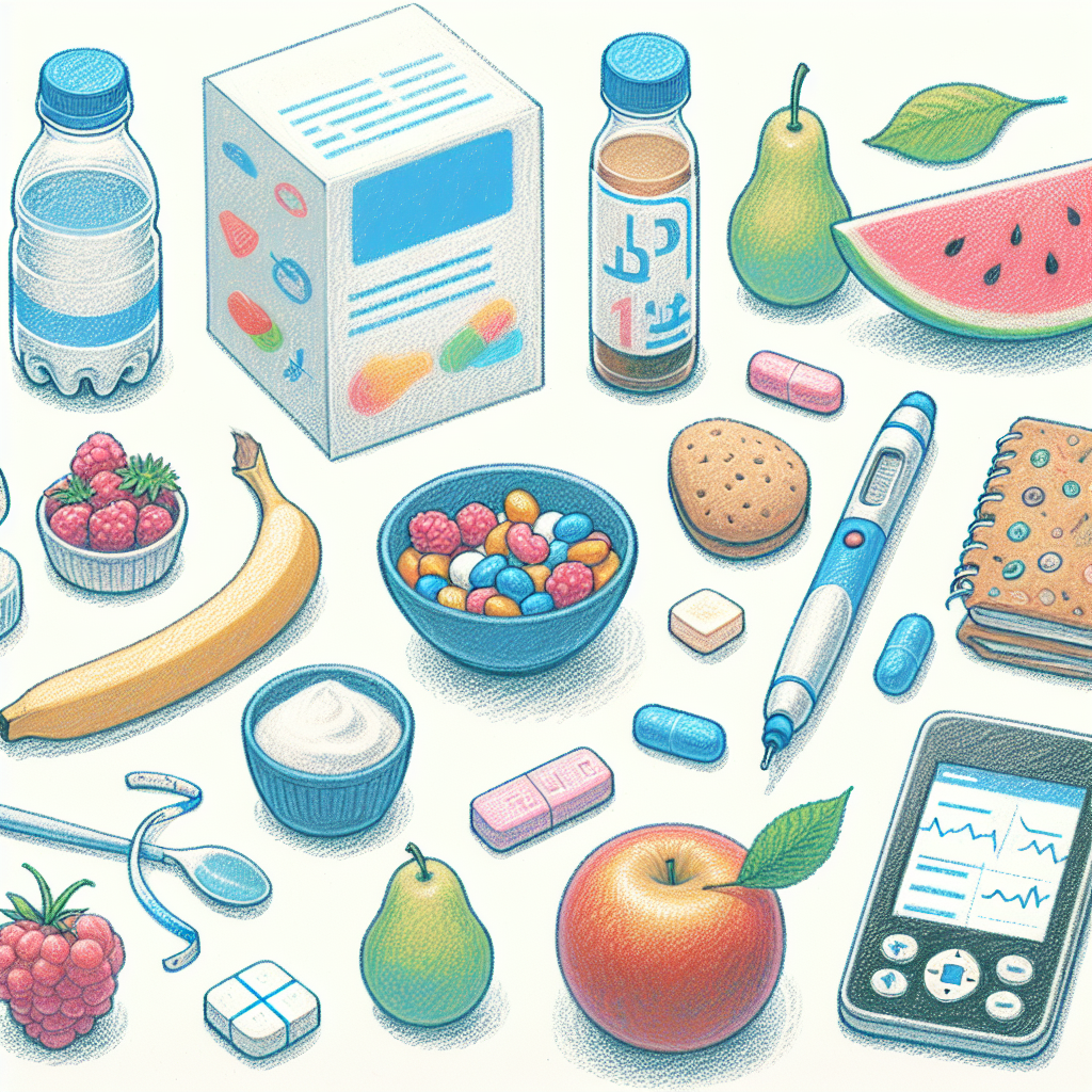 Pastelková ilustrace znázorňující téma: Zdraví a výživa