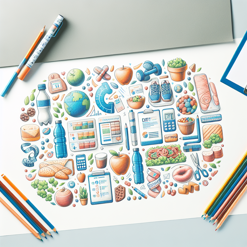 Pastelková ilustrace znázorňující téma: Diabetes