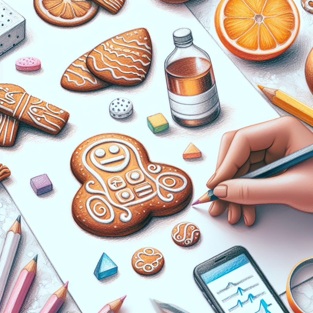 Pastelková ilustrace znázorňující téma: Diabetická strava