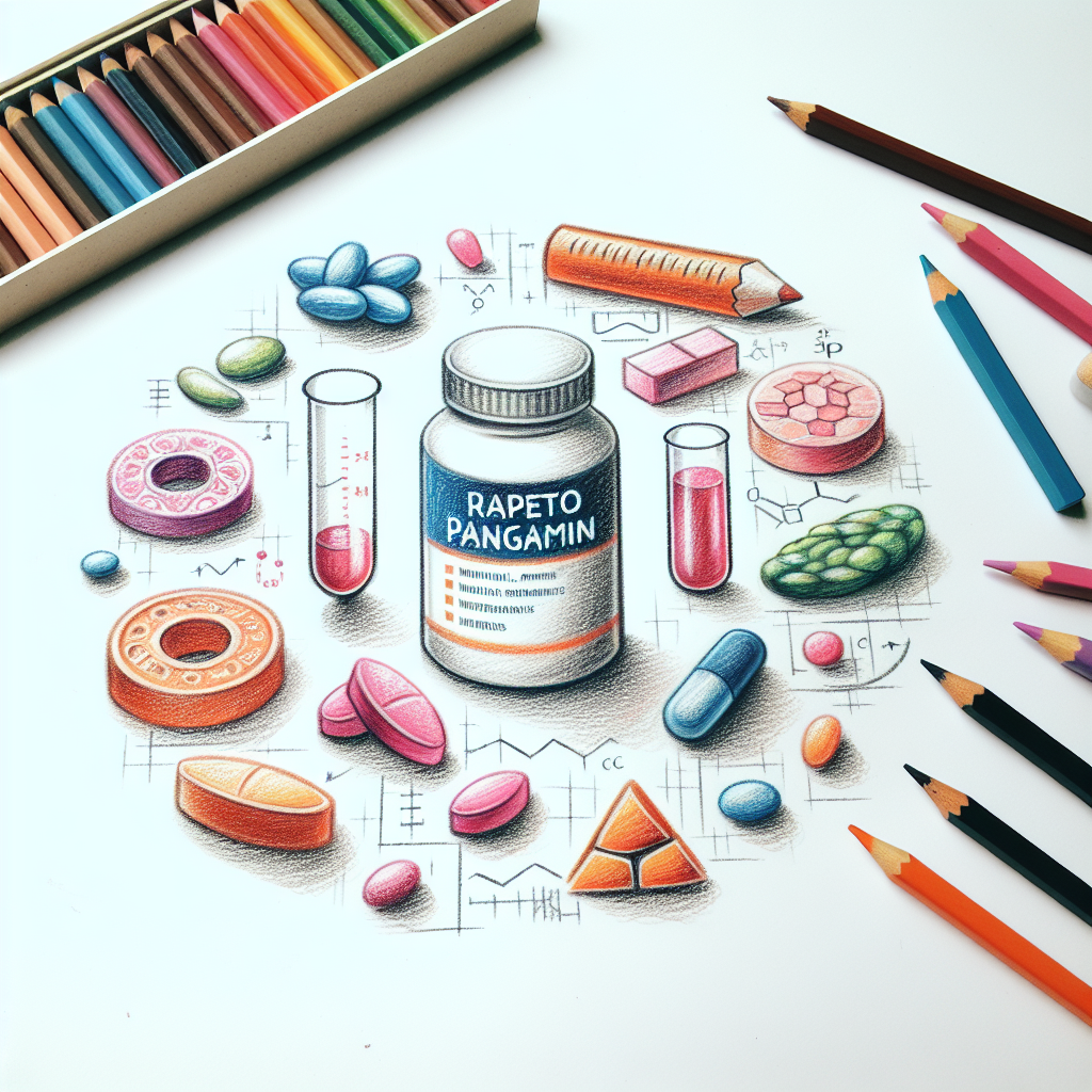 Pastelková ilustrace znázorňující téma: Doplňky stravy