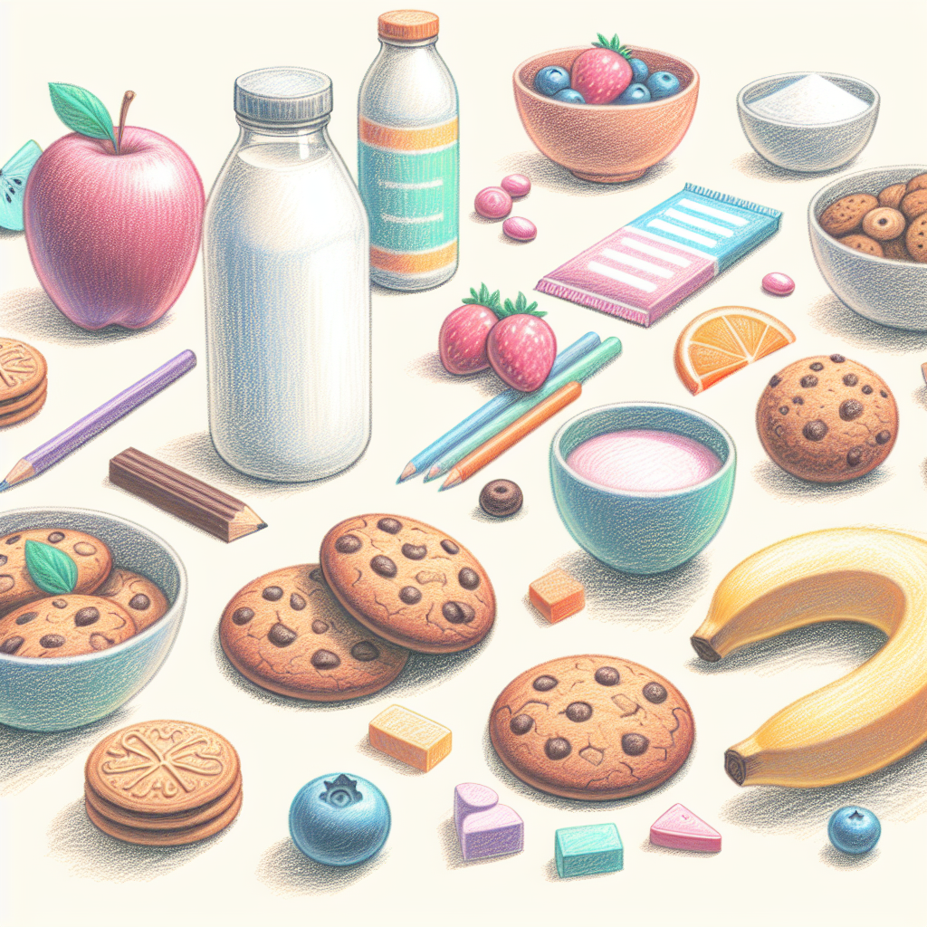 Pastelková ilustrace znázorňující téma: Diabetické recepty