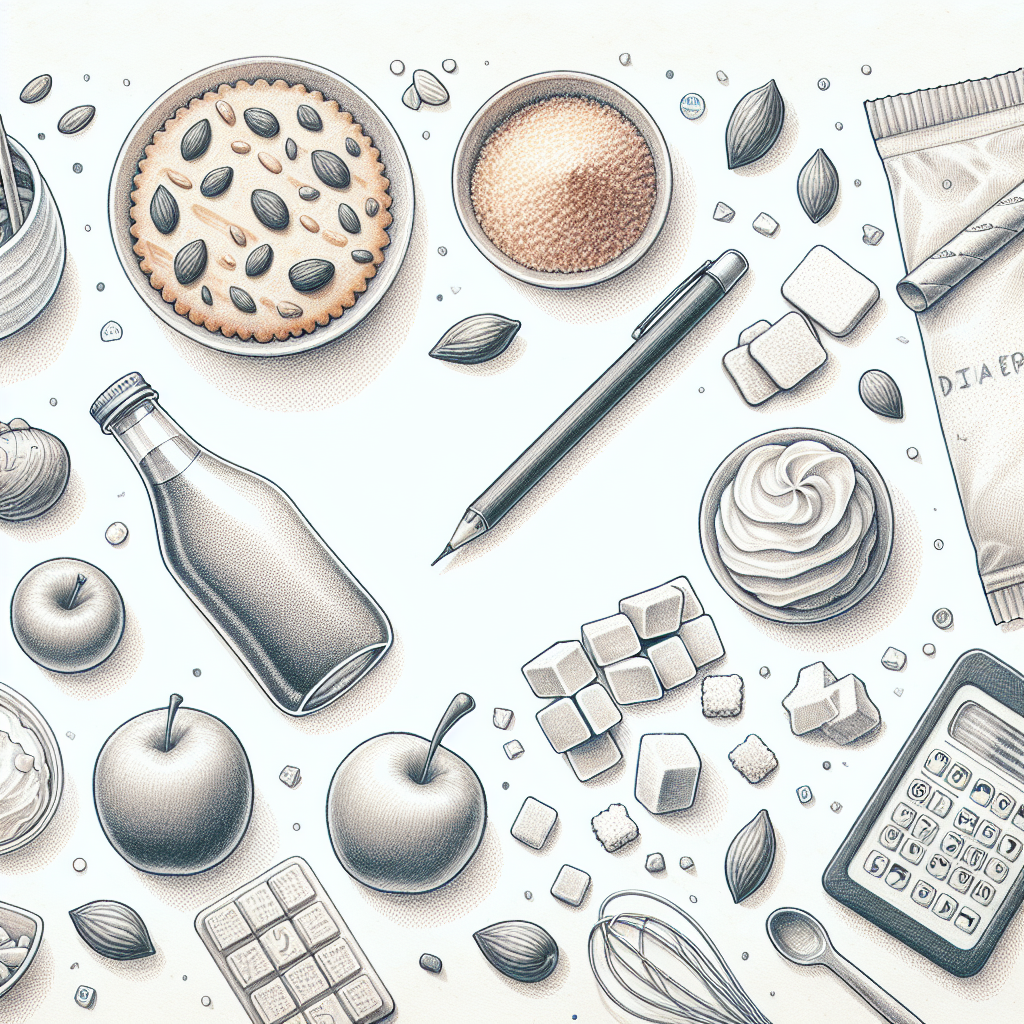 Pastelková ilustrace znázorňující téma: Zdravé recepty