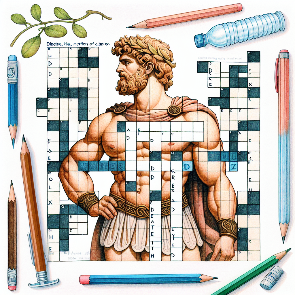 Pastelková ilustrace znázorňující téma: Mytologie