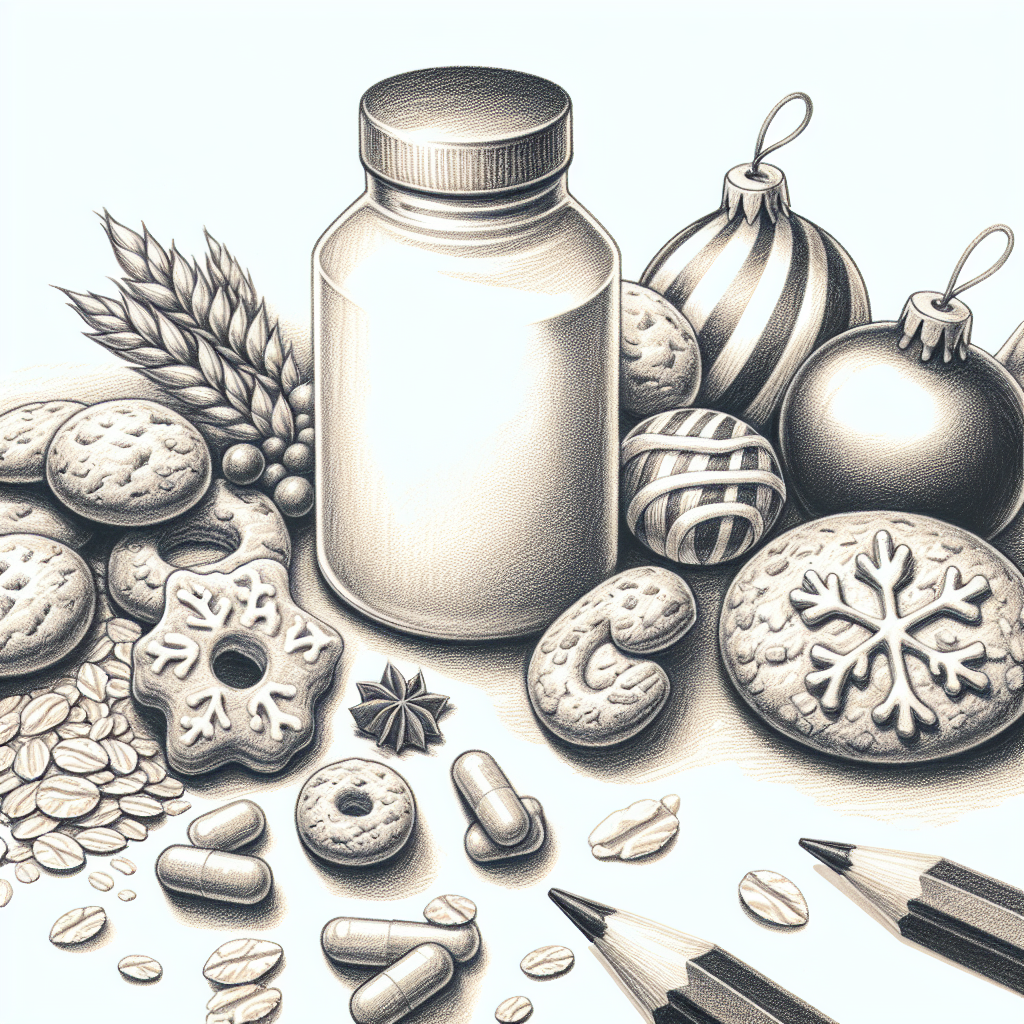 Pastelková ilustrace znázorňující téma: Zdravé recepty