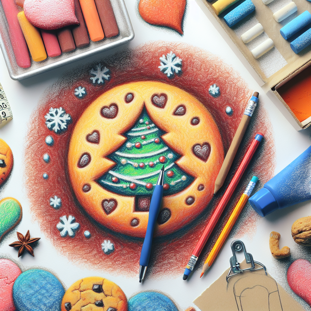 Pastelková ilustrace znázorňující téma: Zdravé recepty