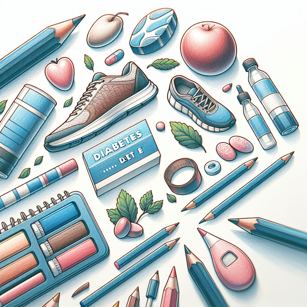 Pastelková ilustrace znázorňující téma: Zdraví a životní styl