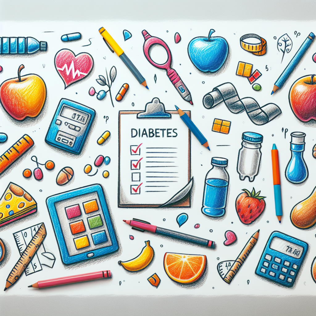 Pastelková ilustrace znázorňující téma: Zdraví