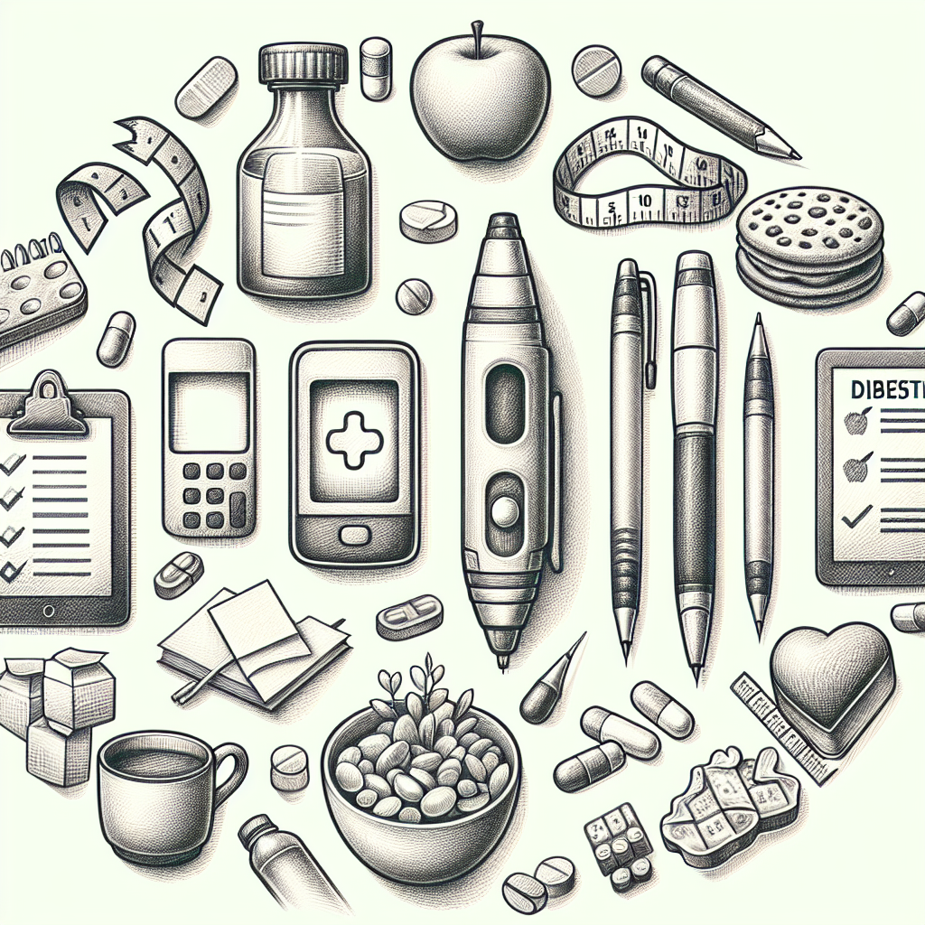 Pastelková ilustrace znázorňující téma: Cukrovka