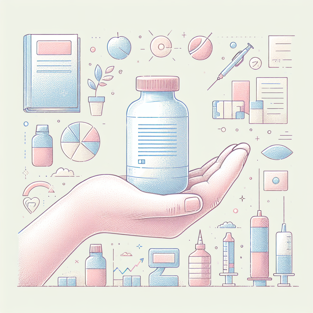 Pastelková ilustrace znázorňující téma: Diabetes