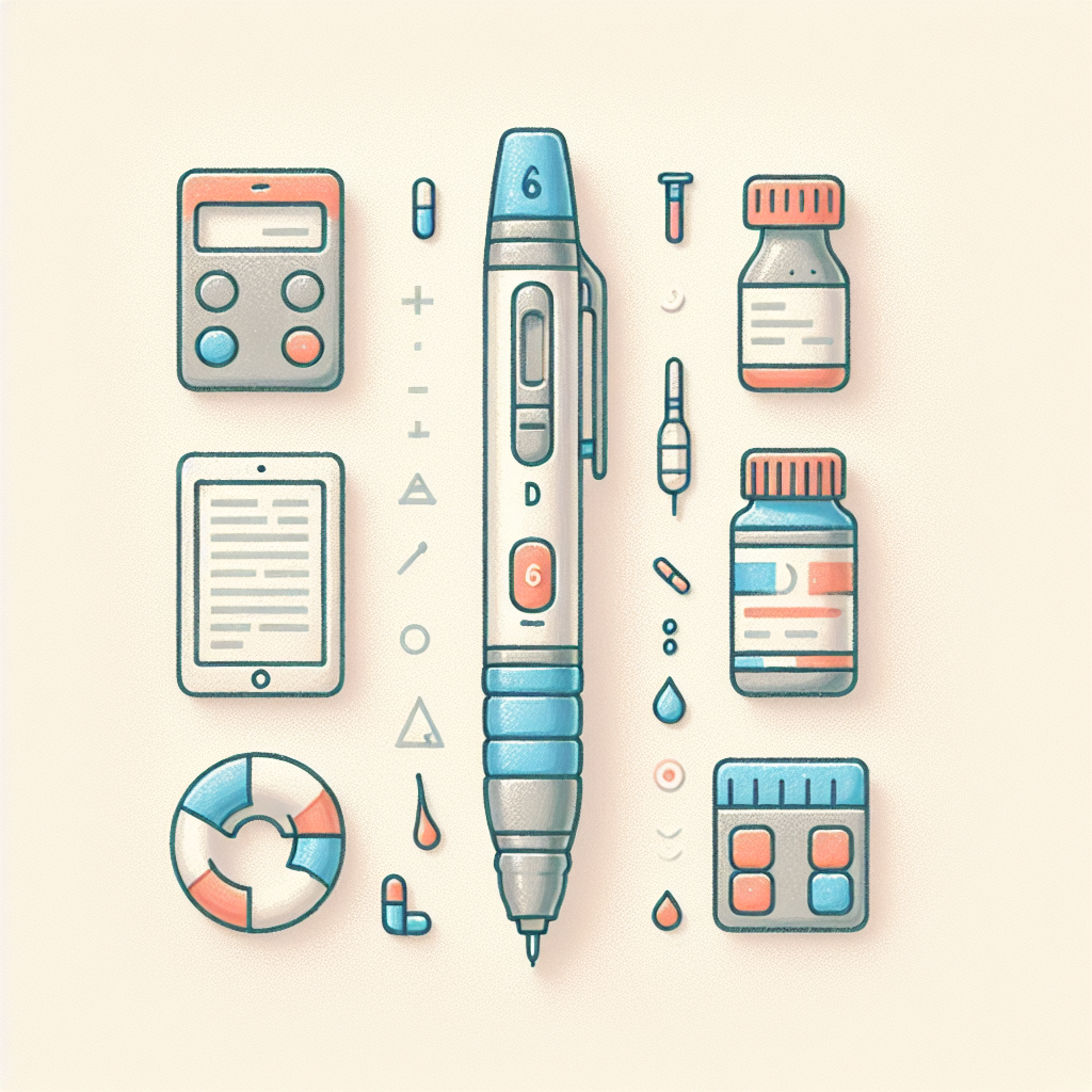 Pastelková ilustrace znázorňující téma: Zdraví a medicína