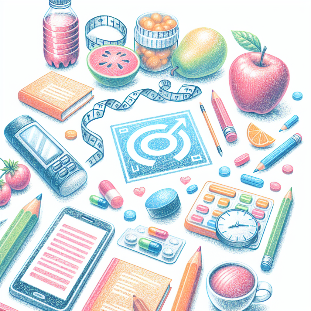 Pastelková ilustrace znázorňující téma: Cukrovka