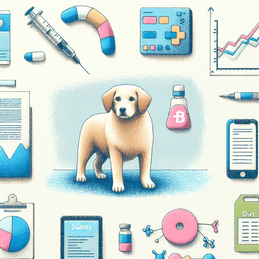 Pastelková ilustrace znázorňující téma: Veterinární péče