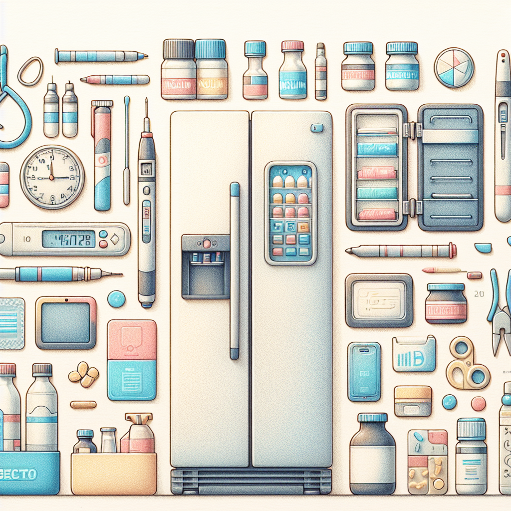 Pastelková ilustrace znázorňující téma: Diabetes