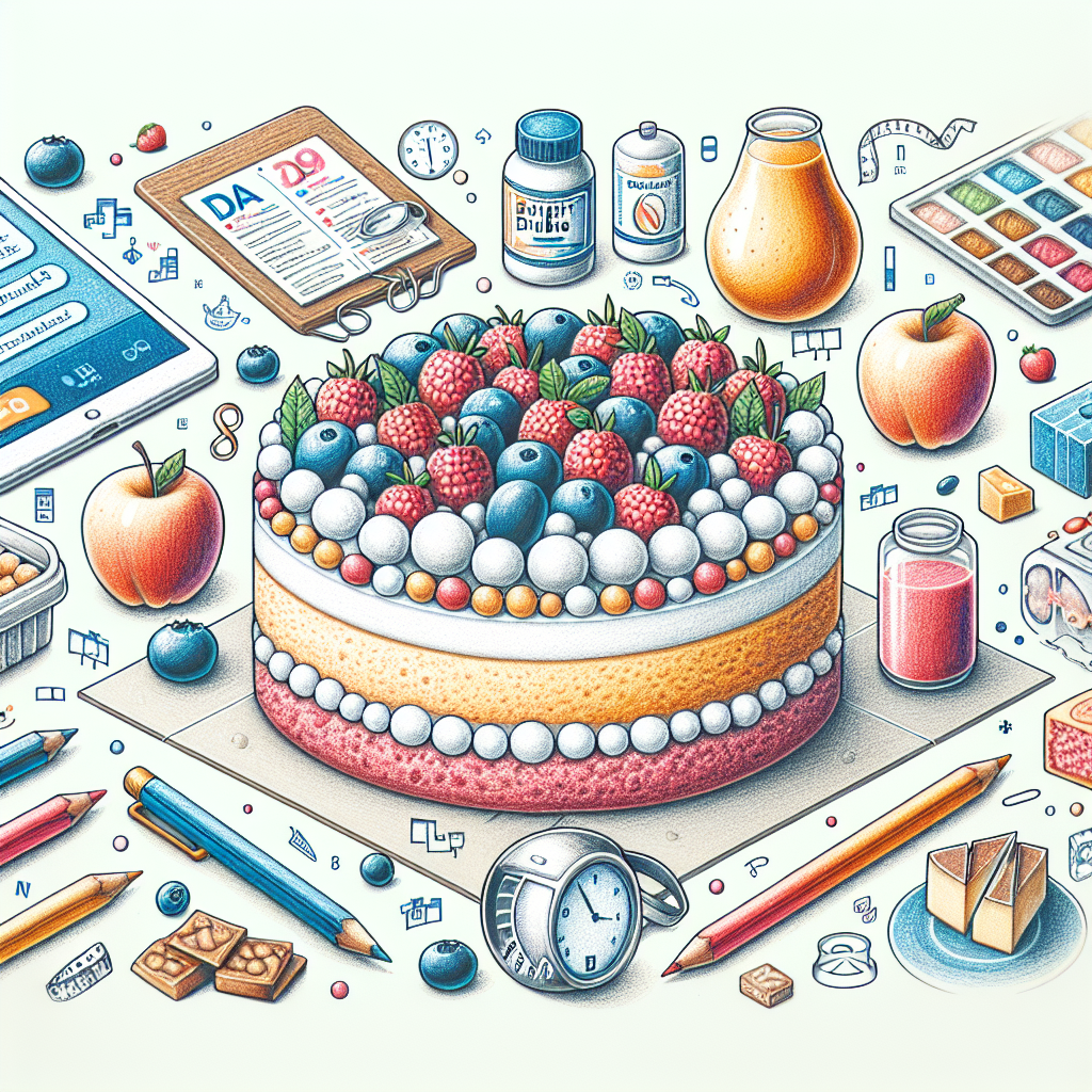 Pastelková ilustrace znázorňující téma: Zdravé recepty