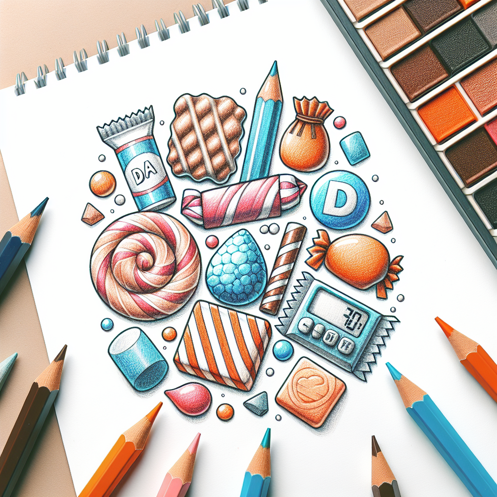 Pastelková ilustrace znázorňující téma: Cukrovka