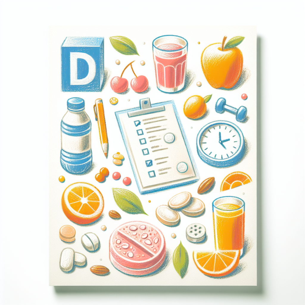 Pastelková ilustrace znázorňující téma: Cukrovka