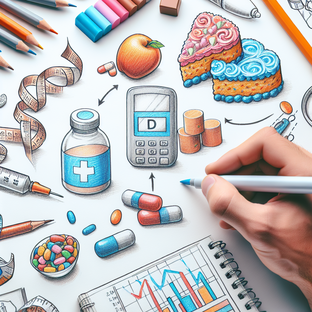 Pastelková ilustrace znázorňující téma: Zdraví