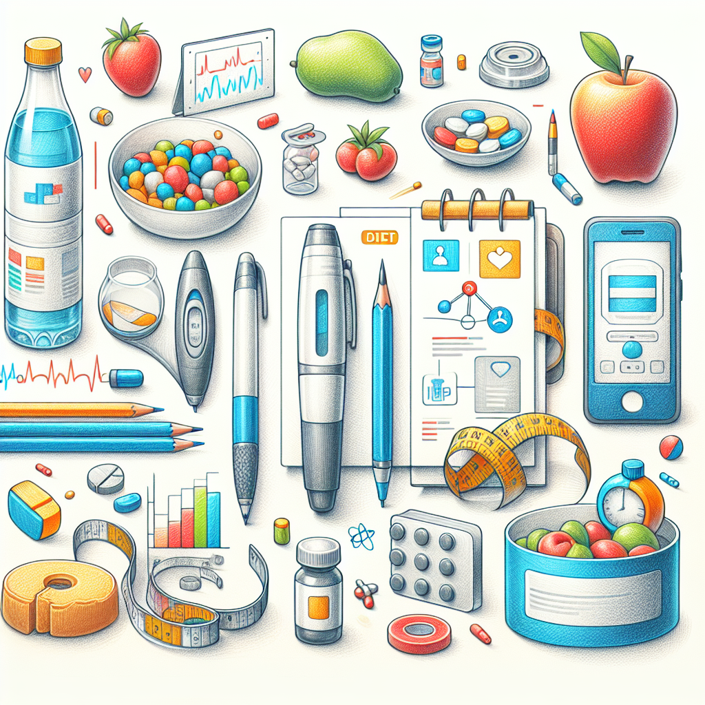 Pastelková ilustrace znázorňující téma: Cukrovka