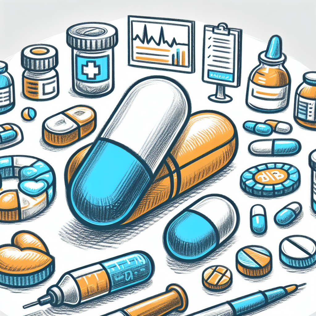 Pastelková ilustrace znázorňující téma: Zdraví a medicína