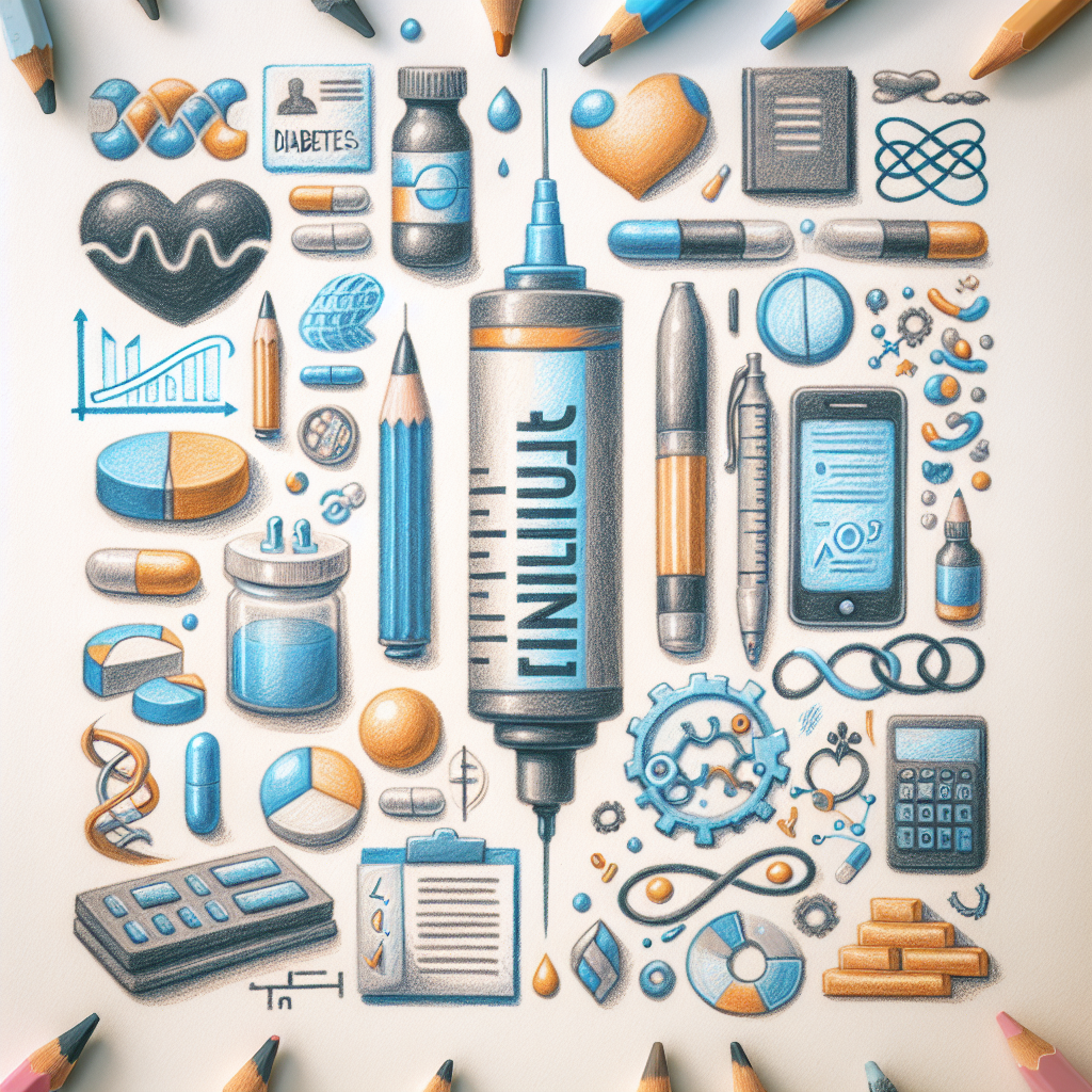 Pastelková ilustrace znázorňující téma: Zdraví a medicína