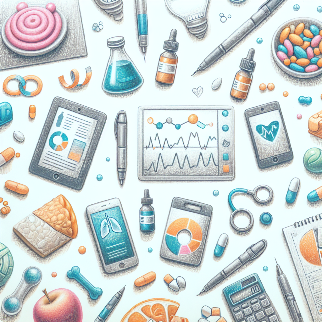 Pastelková ilustrace znázorňující téma: Zdraví