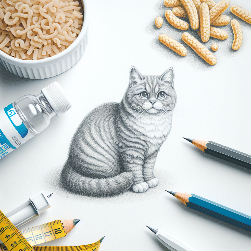 Pastelková ilustrace znázorňující téma: Cukrovka u koček