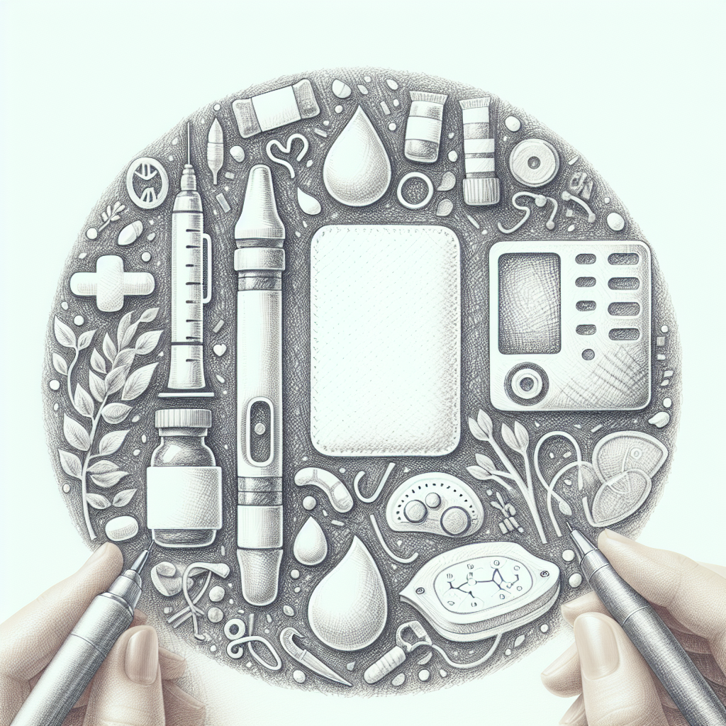 Pastelková ilustrace znázorňující téma: Cukrovka