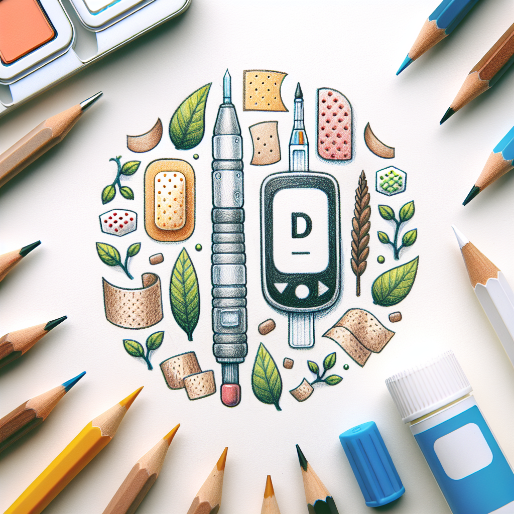 Pastelková ilustrace znázorňující téma: Zdraví