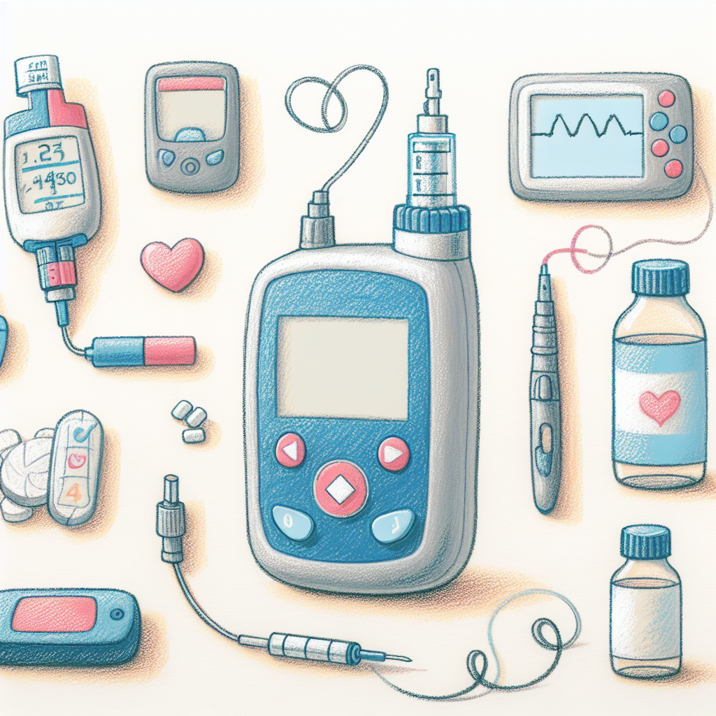 Pastelková ilustrace znázorňující téma: Cukrovka