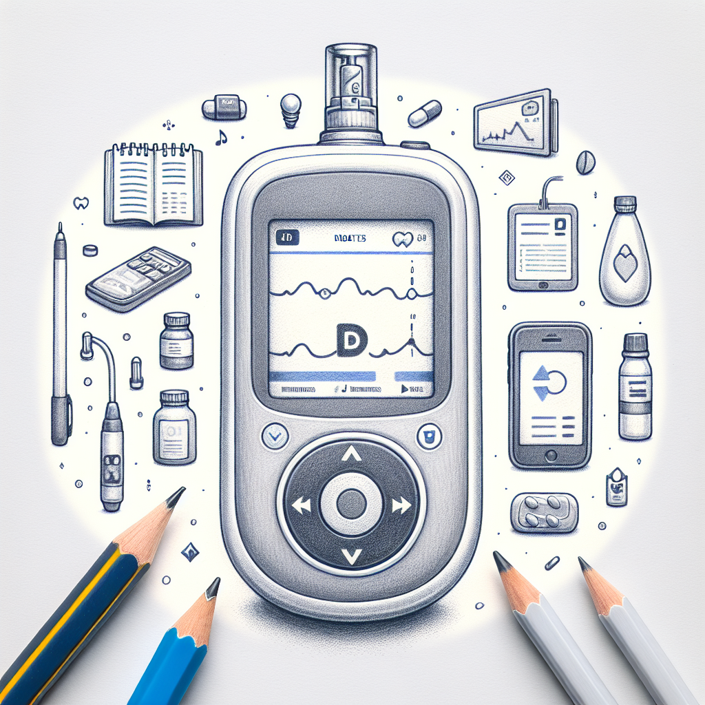 Pastelková ilustrace znázorňující téma: Cukrovka