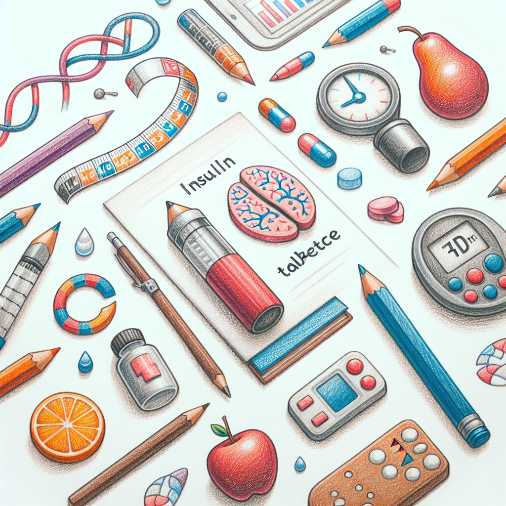 Pastelková ilustrace znázorňující téma: Zdraví