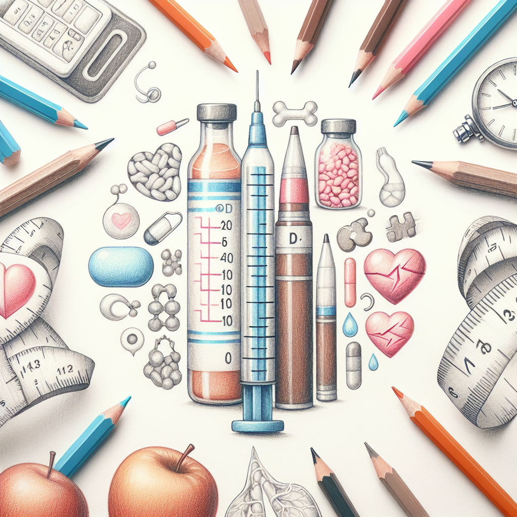 Pastelková ilustrace znázorňující téma: Zdraví a výživa