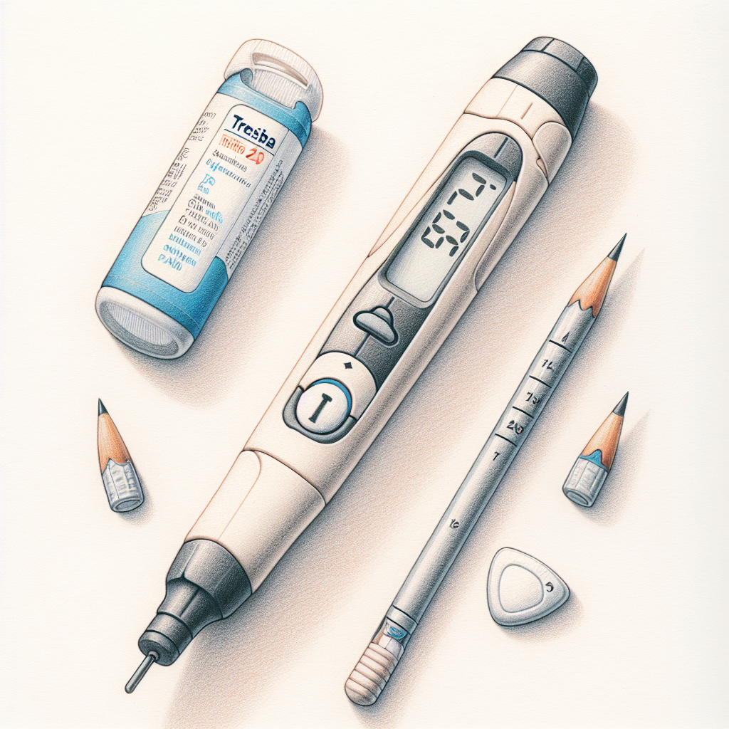 Pastelková ilustrace znázorňující téma: Diabetes a inzulín