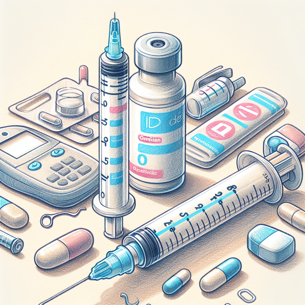 Pastelková ilustrace znázorňující téma: Diabetes a inzulín