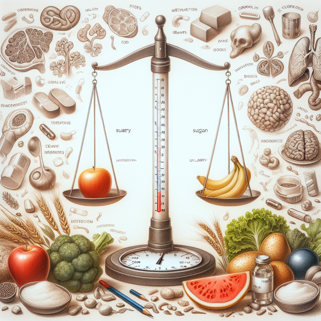 Pastelková ilustrace znázorňující téma: Zdravá výživa