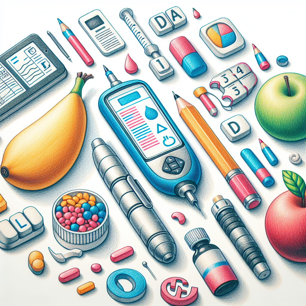 Pastelková ilustrace znázorňující téma: Zdraví a výživa