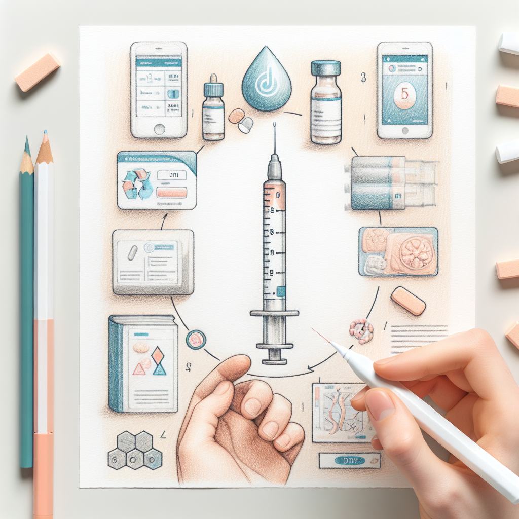 Pastelková ilustrace znázorňující téma: Cukrovka