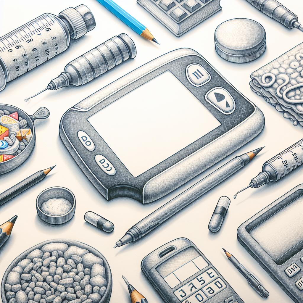 Pastelková ilustrace znázorňující téma: Cukrovka