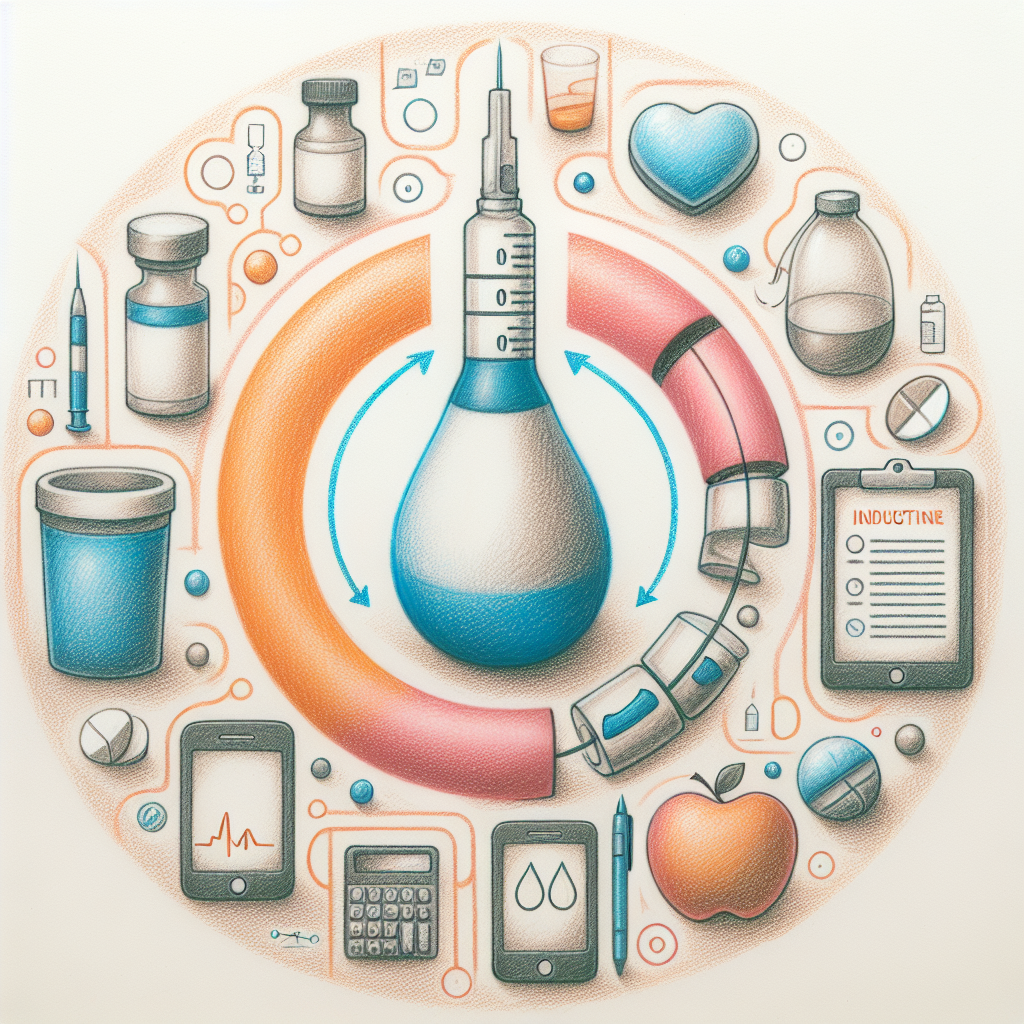 Pastelková ilustrace znázorňující téma: Cukrovka