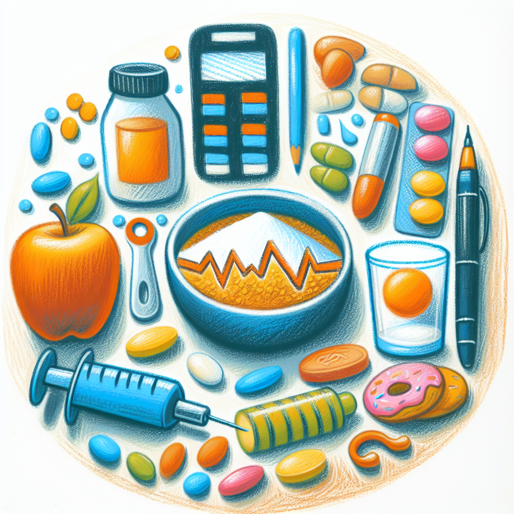 Pastelková ilustrace znázorňující téma: Zdraví