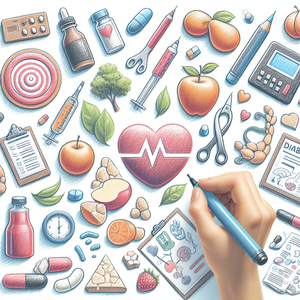 Pastelková ilustrace znázorňující téma: Zdraví a výživa