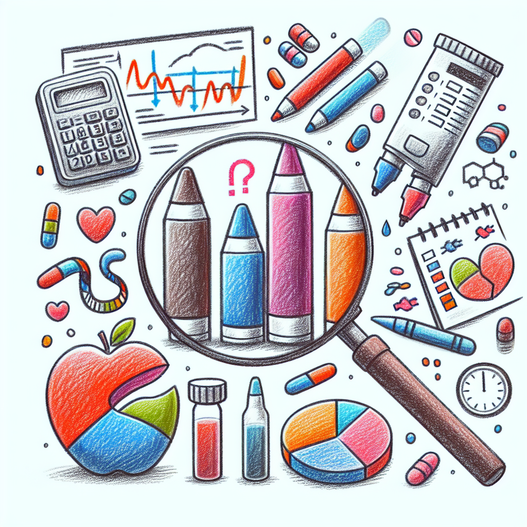 Pastelková ilustrace znázorňující téma: Zdraví